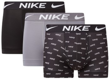 Nike 3P Everyday Essentials Micro Trunks Grå/Sort polyester Small Herre