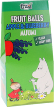 Moomin 2 x Fruktbollar Äpple Blåbär