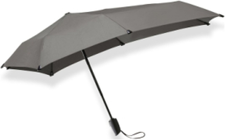 Senz ° Mini Automatic Foldable Storm Umbrella, Paraply Grå Senz*Betinget Tilbud
