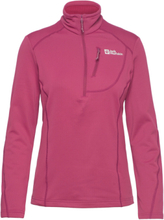 Kolbenberg Hz W Sport Sweatshirts & Hoodies Fleeces & Midlayers Pink Jack Wolfskin