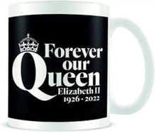 Queen Elizabeth II Mugg för alltid vår drottning