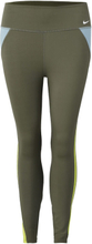 Dri-Fit One Color-Blocked Mid-Rise Tights Damer