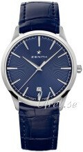 Zenith 03.3100.670-02.C922 Elite Classic Sininen/Kumi Ø40.5 mm