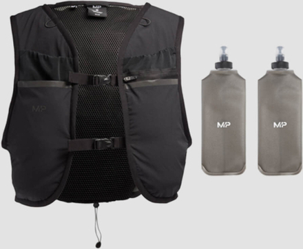 MP Velocity Ultra Hydration Vest & 2 Soft Running Bottles Bundle - L