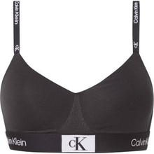 Calvin Klein Bh CK96 String Bralette Sort bomuld Medium Dame