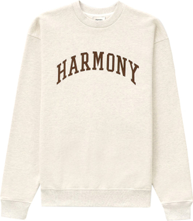 Harmony Sweater kuscheliger Pullover hergestellt in den USA Seal University Crewneck Beige
