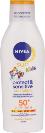 Nivea Sun Kids Protect & Sensitive Lotion SPF50+ - 200 ml