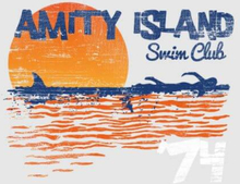 Jaws Amity Swim Club Women's T-Shirt - Grey - XS