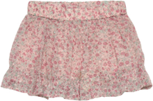 Skirt Flower Dobby Dresses & Skirts Skirts Short Skirts Rosa Creamie*Betinget Tilbud