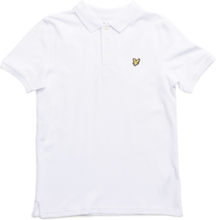 Classic Polo Shirt T-shirts Polo Shirts Short-sleeved Polo Shirts Hvit Lyle & Scott Junior*Betinget Tilbud