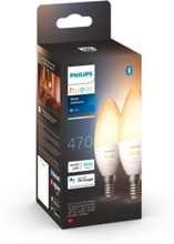 Philips: Hue White Ambiance E14 Kron 2-pack