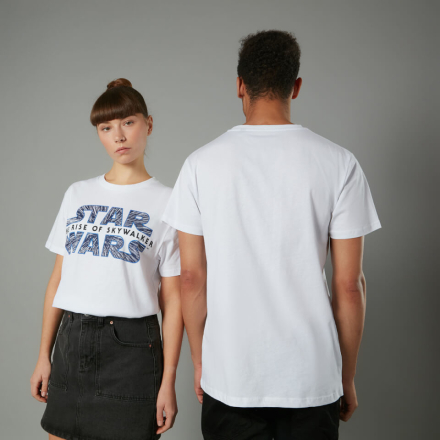 The Rise of Skywalker - Hyperspace Logo T-Shirt - Weiß - Unisex - XL