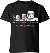 The Rise of Skywalker First Order Battalion Kids' T-Shirt - Black - 5-6 Years