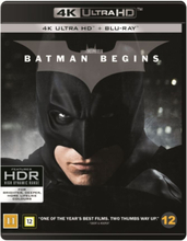 Batman Begins (4K Ultra HD + Blu-ray)