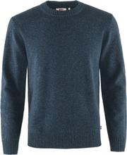 Fjällräven Övik round-neck sweater herre - navy