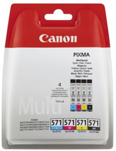 Canon Canon 571 Inktpatroon Multipack BK + CMY 0386C005 Replace: N/A