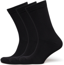 Socks 3-Pack Underwear Socks Regular Socks Black Matinique