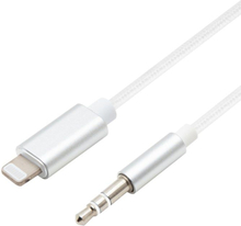 Linocell Lightning till 3,5 mm-kabel 1 m Vit