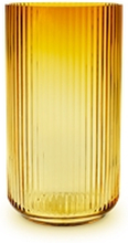 Lyngbyvasen Glas amber 38 cm Amber