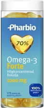 Pharbio Omega-3 Forte 175 kapslar