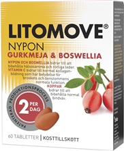 Litomove Gurkmeja & boswellia 60 tabletter