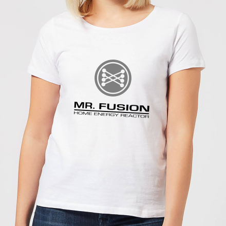 Back To The Future Mr Fusion Women's T-Shirt - White - XXL