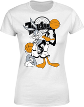 Space Jam Bugs And Daffy Tune Squad Women's T-Shirt - White - S - White