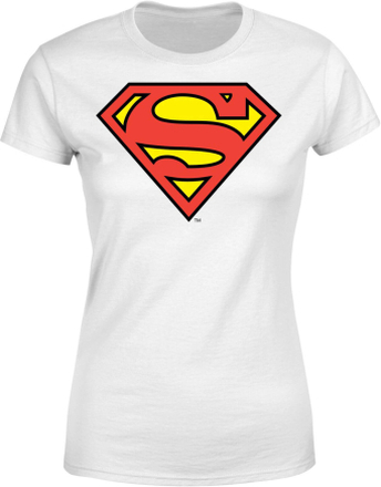 DC Originals Official Superman Shield Women's T-Shirt - White - XXL