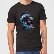 Aquaman Black Manta & Ocean Master Men's T-Shirt - Black - S