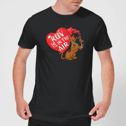 Scooby Doo Ruv Is In The Air Men's T-Shirt - Black - XS