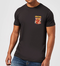 The Flintstones Pocket Pattern Men's T-Shirt - Black - S - Black