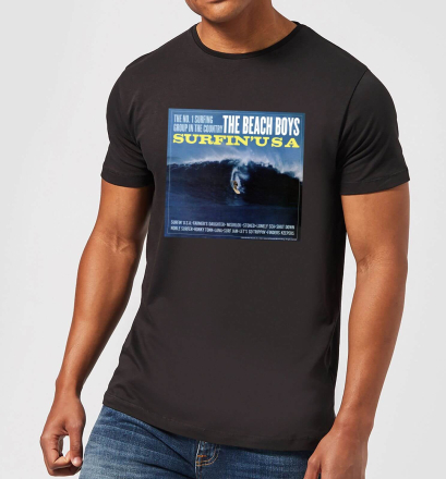 The Beach Boys Surfin USA Men's T-Shirt - Black - 3XL