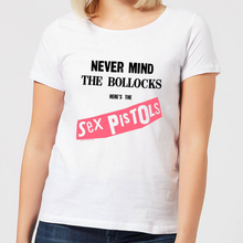 Sex Pistols Never Mind The B*llocks Women's T-Shirt - White - S - White