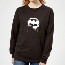 Justice League Graffiti Batman Women's Sweatshirt - Black - XS - Black