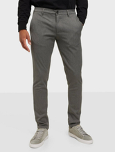 Solid Pants -TOFrederic Dressbukser Medium Grey Melange