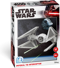 Star Wars Imperial TIE Interceptor Paper Core 3D Puzzle Model