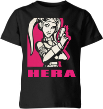 Star Wars Rebels Hera Kids' T-Shirt - Black - 7-8 Years