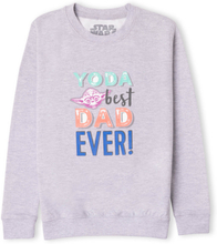 Star Wars Yoda Best Dad Ever! Kids' Sweatshirt - Grey - 3-4 Years - Grey