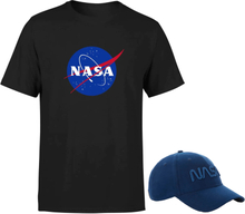 NASA Navy Cap & Nasa T-Shirt Bundle - Men's - XS