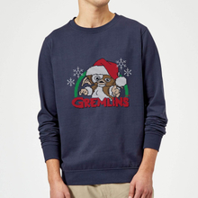 Gremlins Another Reason To Hate Christmas Jumper - Navy - S - Navy