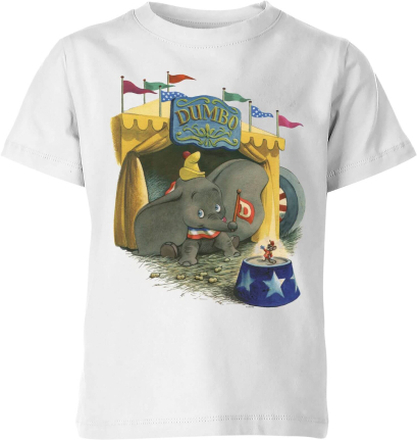 Dumbo Circus Kids' T-Shirt - White - 11-12 Years