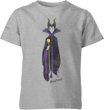 Disney Sleeping Beauty Maleficent Classic Kids' T-Shirt - Grey - 5-6 Years