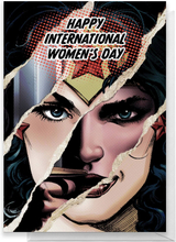 Wonder Woman International Women's Day Greetings Card - Standard Card