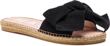 Espadrillos Manebi Sandals With Bow K 1.0 J0 Black Suede