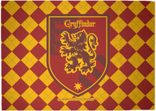 Decorsome x Harry Potter Gryffindor Shield Woven Rug - Large