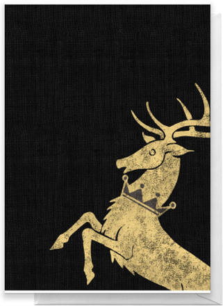 Game of Thrones House Baratheon Greetings Card - Giant Card