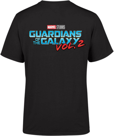 Marvel 10 Year Anniversary Guardians Of The Galaxy Vol. 2 Men's T-Shirt - Black - 4XL