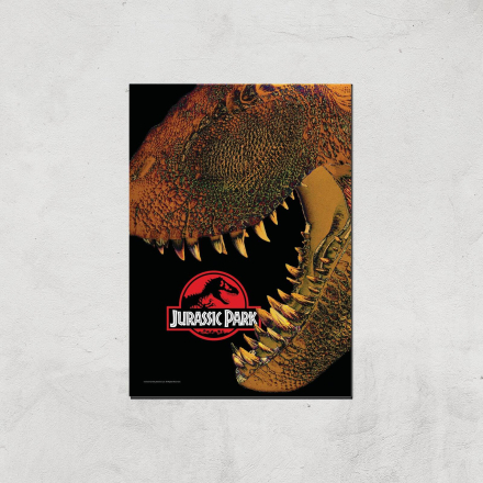 Jurassic Park Giclee Art Print - A3 - Print Only