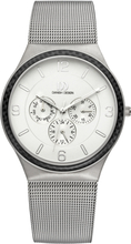 Danish Design IQ62Q994 Horloge titanium zilverkleurig 42 mm
