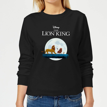Disney Lion King Hakuna Matata Walk Women's Sweatshirt - Black - S